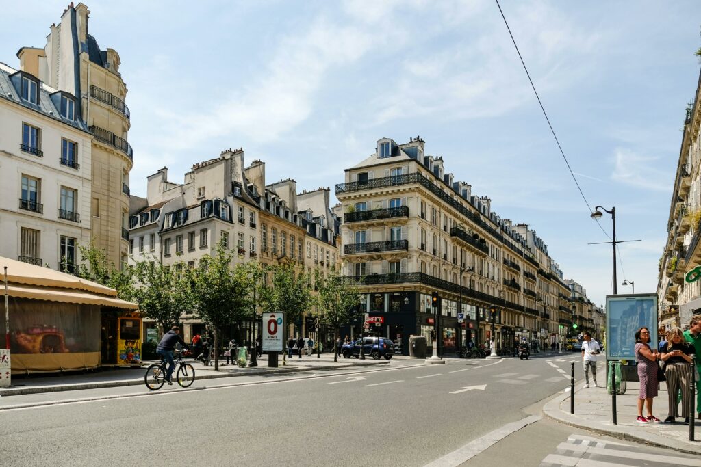 bâtiments à Paris