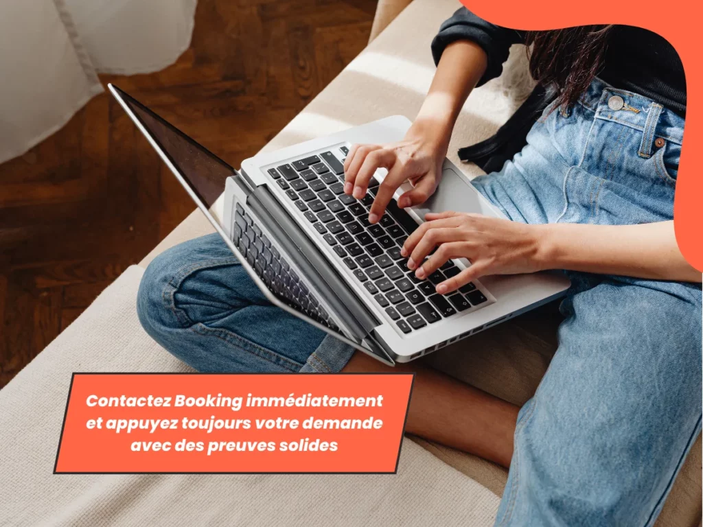 Contactez Booking immédiatement