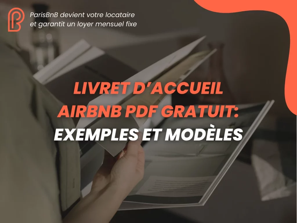 Livret d’accueil Airbnb PDF gratuit exemples et modèles