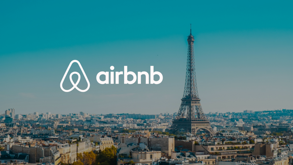 Logo Airbnb et Paris