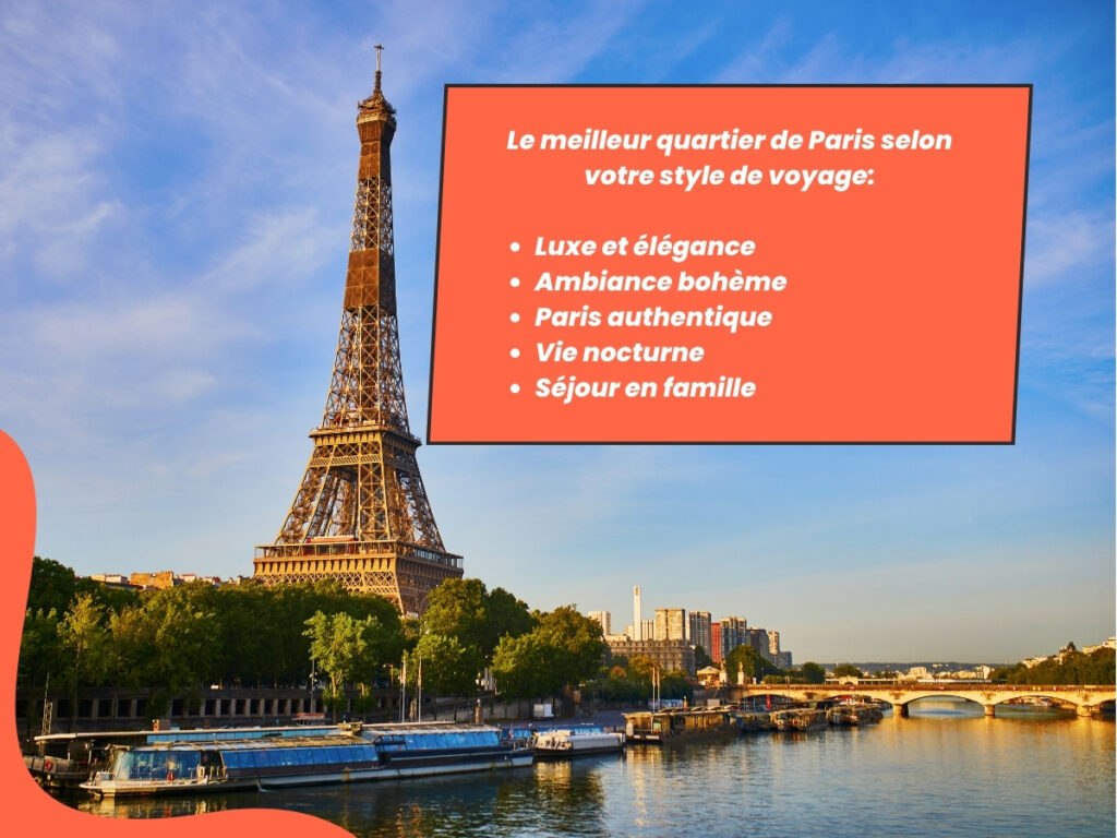 ParisBnB - le meilleur quartier de Paris selon votre style de voyage