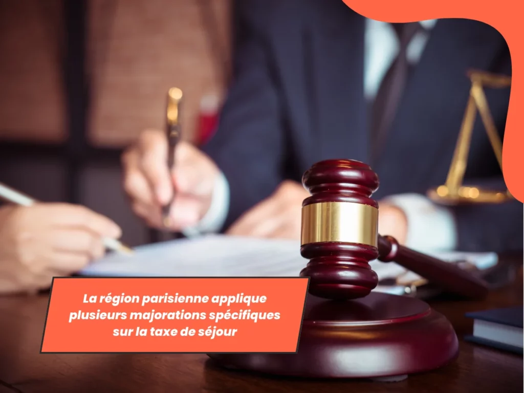 Région parisienne taxe de séjour et majorations légales
