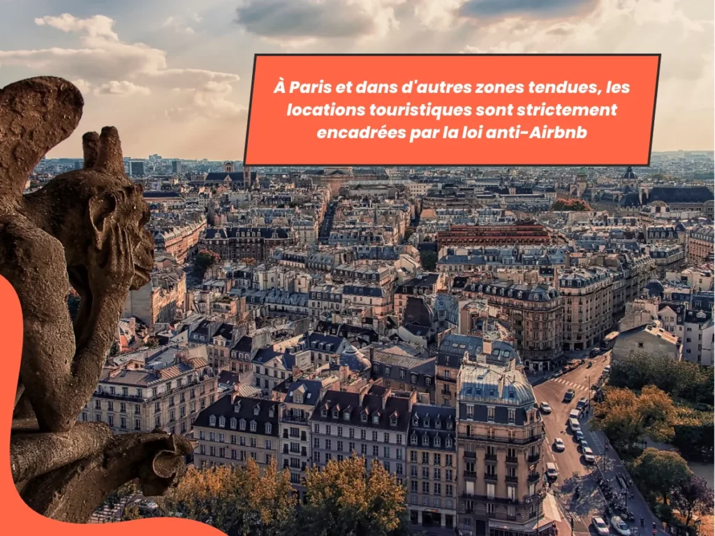 Locations touristiques à Paris encadrées par la loi anti-Airbnb