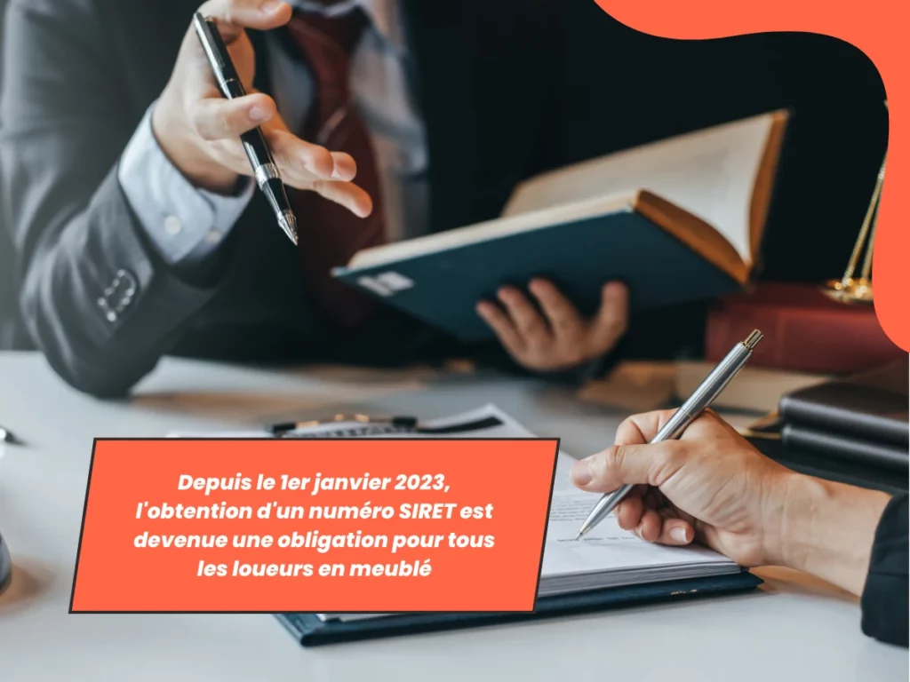 Depuis le 1er janvier 2023, l'obtention d'un numéro SIRET est obligation
