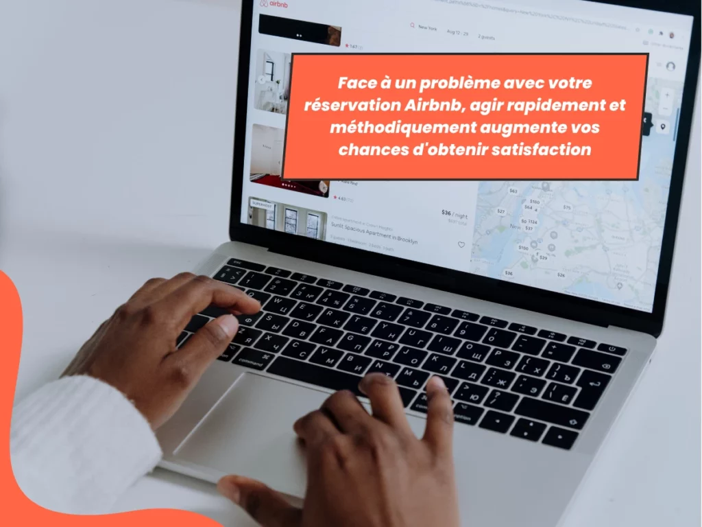 Face à un problème avec votre réservation Airbnb