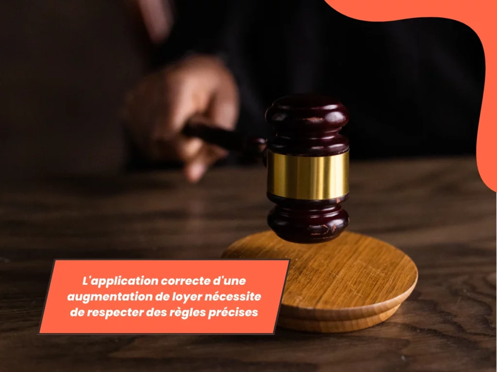 L'application correcte d'une augmentation de loyer