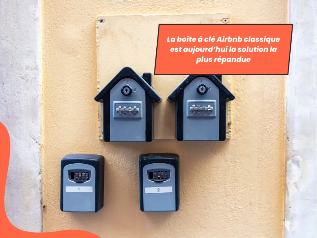 La boîte à clé Airbnb