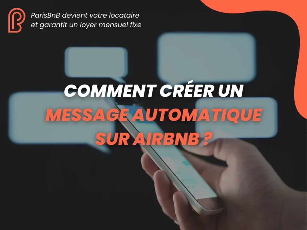 message automatique sur Airbnb