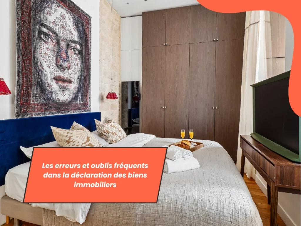 Les erreurs et oublis fréquents dans la déclaration des biens immobiliers