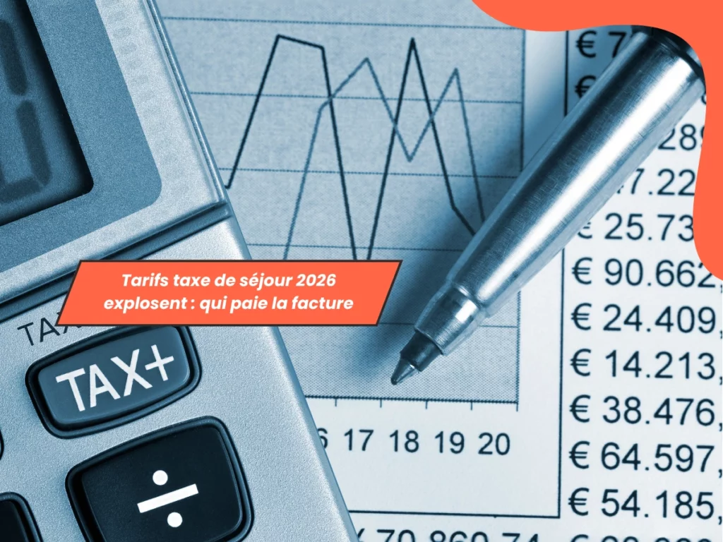 Tarifs taxe de séjour 2026 explosent : qui paie la facture